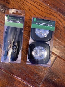 Lot Of 4 Lights - Ultra Performance 2 Pk LED Book Lights & 2 Pk LED Puck Lights - Picture 1 of 5