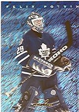 1995-96 Leaf Limited Maple Leafs Hockey Card #29 Felix Potvin