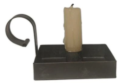 Papa's Taper Candle Holder, 2.75" x 4" Metal Holder, by the Country House - Image 1 of 3