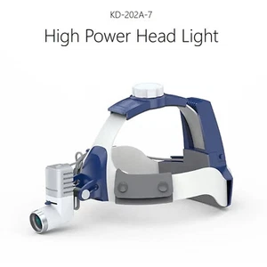 5W ENT Dental LED Headlight Brightness Adjustable Surgery Headlamp+Extra Battery - Bild 1 von 12