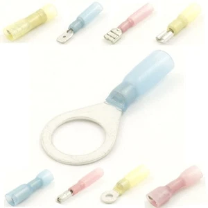 Heatshrink Adhesive Crimp Ring / Spade / Bullet / Butt Terminals* All colours - Picture 1 of 65