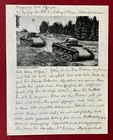 1940 Kolberg PANZER - seltenes Briefpapier Kampfwagen-Darstellung Panzerjäger