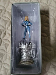 Marvel Chess Collection unsichtbare Frau Figur in Box gebraucht - Bild 1 von 9