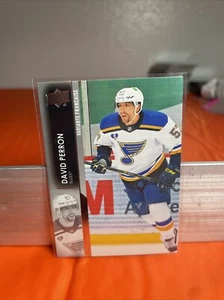 2021-22 Series 1 Hockey French Base David Perron - Picture 1 of 2