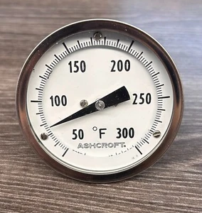 ASHCROFT 3" BIMETAL THERMOMETER 3" 30 EI 60 R 025 TYPE EI - Picture 1 of 4