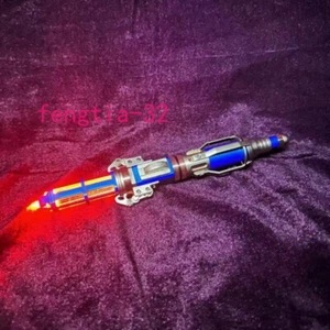 Doctor Who 12. Doctor Sonic Schraubendreher LED Blau Metall Sonic Schraubendreher Geschenke - Bild 1 von 8