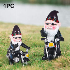 New listing
		Naughty Gnome Riding Motorcycle Garden Decoration Yard Patio Lawn For Gift