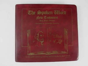 The Spoken Word 12 Audio Cassette Tapes New Testament KJV Alexander Scourby - Picture 1 of 4