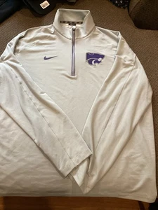 Kansas State Wildcats Nike Quarter Zip Herren XL sehr guter Zustand leicht - Bild 1 von 4