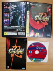 PS2 Shinobi (Japan Ver.) SEGA NINJA ACTION GAME SONY PLAYSTATION 2 - Picture 1 of 2