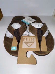 Reef Herren Sandalen, Reef Voyage LE, dunkelbraun, Größe 10 - Bild 1 von 14