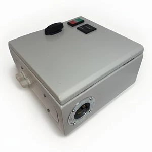 Industrial Wall-Mount Enclosure with 50A Plug Receptacle, Time Counter & ON/OFF - Picture 1 of 12