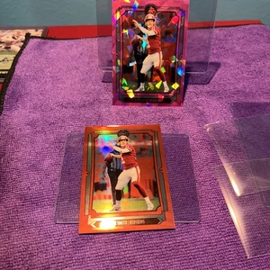 2019 Legacy Alex Smith Diamond Pink Prizm /10 + /100 Orange - Picture 1 of 5