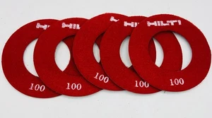 Hilti 130 SPX Diamond Polishing Disc G100 Planetary Grinder Pad (Lot Of 5 Pads) - Picture 1 of 6