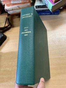 APOTHECARY "CHEMIST & D" PHARMACY BOUND MAGS JULY TO DEC 2003 3.4kg BOOK (EV4) - Bild 1 von 14