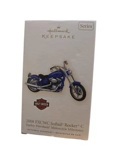 Hallmark Keepsake FXCWC Softail Rocker C Harley-Davidson Ornament 2008 Sealed - Picture 1 of 7