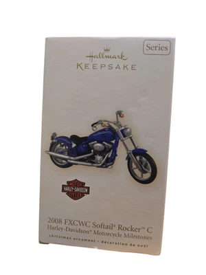 Hallmark Keepsake FXCWC Softail Rocker C Harley-Davidson Ornament 2008 Sealed - Image 1 of 4
