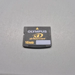 xD Picture Memory Card 16MB Olympus Type S - Picture 1 of 2