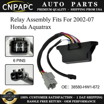 Conjunto de relé 38580-HW1-672 para Honda Aquatrax F-12 F-12X 2002-2007 nuevo Foto 1 de 4