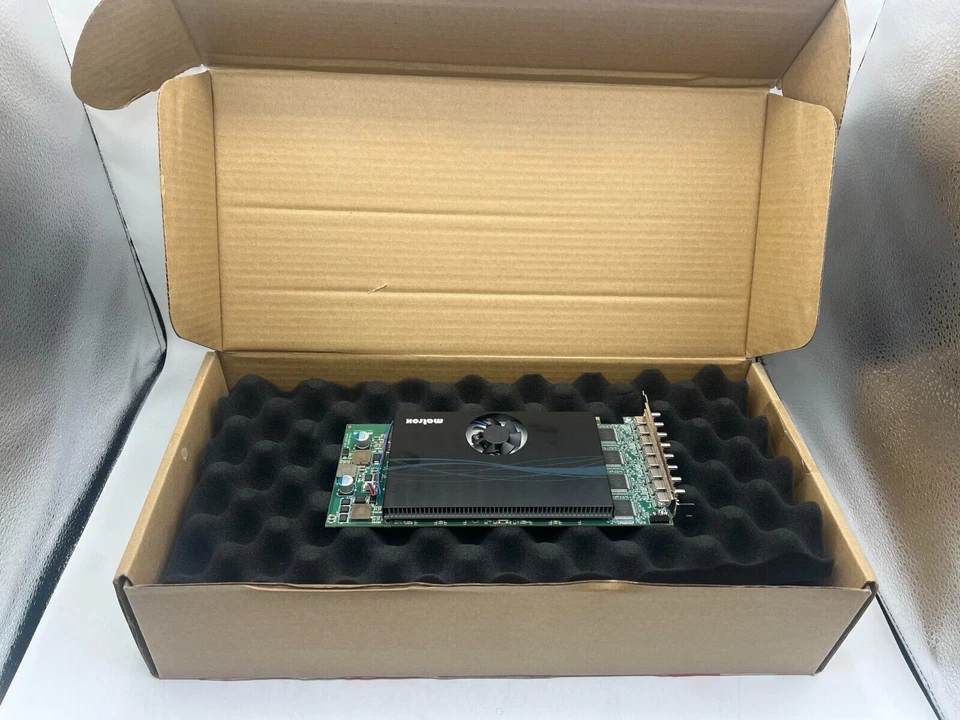 Matrox M9188 M9188-E2048F 2GB DDR2 PCIe Graphics adapter x8 Mini Displayport - Image 1 of 1