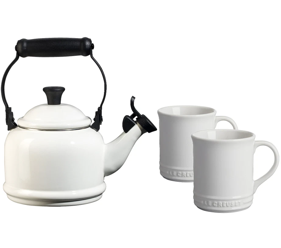 Juego de hervidor y tazas Le Creuset Demi a todo color Foto 1 de 1