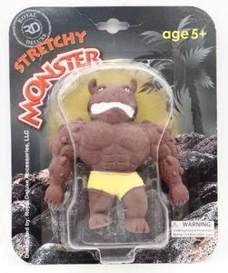 Royal Deluxe Stretchy Monster 5 1/2" Brown Bull Beast Figur NEU - Bild 1 von 4