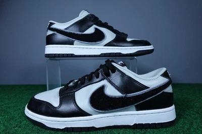 Nike Dunk Low Retro Shoes Mens Size 10.5 Panda DQ7683-001 Classic Swoosh - Image 1 of 4