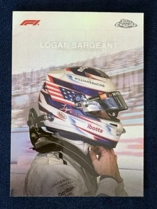 Topps Chrome F1 2024 Williams - Helmet Collection - LOGAN SARGEANT - Bild 1 von 1