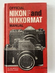 Official NIKON F and NIKKORMAT F Manual Flash Lens Depth Field Chart Flash Guide - Picture 1 of 1