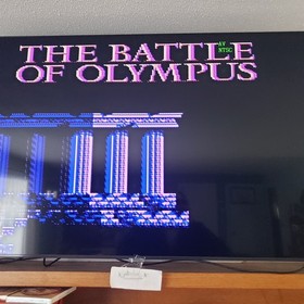 The Battle Of Olympus Game Cartridge (1990, NES) Tested Authentic