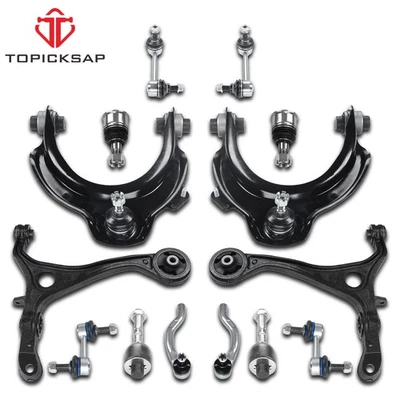 14pcs Front Control Arm Ball Joint Sway Bar fit 2004-2008 ACURA TSX HONDA ACCORD - Imagem 1 de 4