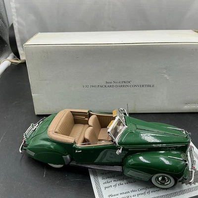 Packard Darrin Convertible Vintage Signature Number 41Pkdc 1941 1:32 En Caja Foto 1 de 4