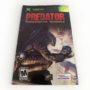 Predator: Concrete Jungle Microsoft Original XBOX Instruction Manual Only - Picture 1 of 6
