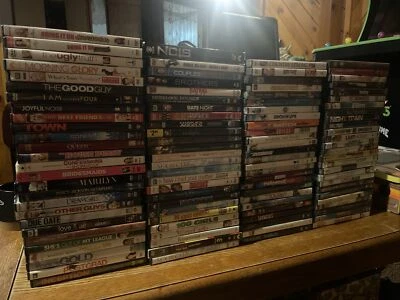 105 DVD Movie Lot - Various Genres, All Untested, Some Sealed - Image 1 of 4