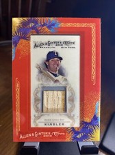 2010 Topps Allen & Ginter IAN KINSLER #AGR-IK GAME USED Bat Relic Texas Rangers