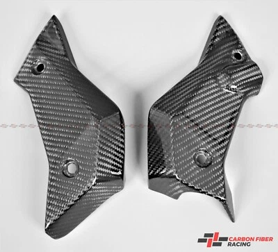 Cubiertas de radiador BMW R1200R 2015-2018 - 100 % fibra de carbono Foto 1 de 3
