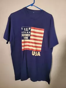 1996 summer Olympics tshirt RARE vintage single stitch NWOT (and I mean no tags) - Picture 1 of 6