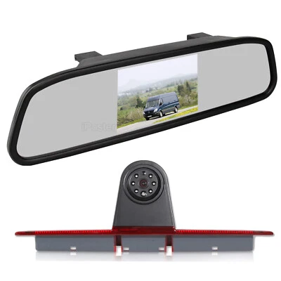 4.3'' RearView Monitor CCD IR Reverse Backup Camera For Benz Sprinter VW Crafter - Image 1 of 4