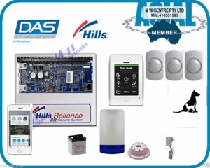 Hills Alarm Reliance XR  Pet Immunity PIR touch screen IP KIT app UltraSync - Picture 1 of 2