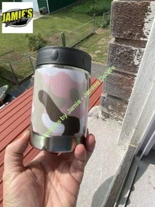 Rosa Weiß Braun Camouflage Becher - Camo Tumbler - Made to Order - Bild 1 von 2
