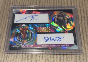 2023 Leaf Vivid Colorful Combos Rookie Auto Musgrave/Wicks 2/5