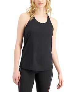 MSRP $20 Id Ideology Women's Pride Racer Back Tank Top Black Size Small - Picture 1 of 1