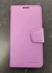 Goosbery Sonata Diary Case Mercury For Samsung S7 Edge Purple Wallet Cover - Picture 1 of 3