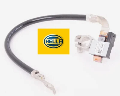 Cable de batería negativo - Sensor de batería inteligente (IBS) para BMW E60 HELLA OEM Foto 1 de 4