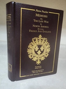 MEMOIRS OF LATE WAR IN NORTH AMERICA Pierre Pouchot FRENCH INDIAN WAR Maps - Picture 1 of 10