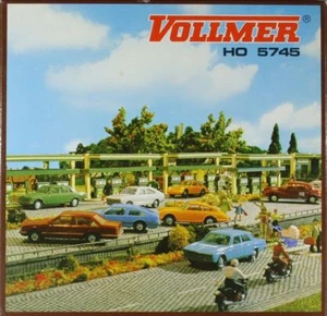 Vollmer HO 5745: BENZINESTATION MET 3 POMPEN - Picture 1 of 1
