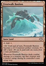 Frostwalk Bastion Foil | NM/M | Modern Horizons | Magic MTG