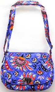 Vera Bradley Saddle Crossbody Shoulder Bag in Mural Garden. NWT - Picture 1 of 3