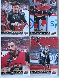 2018-19 Upper Deck UD Canvas Hockey Card Pick From List !! - Picture 1 of 35