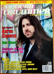 Modern Drummer Magazine (Oktober 1994) Aaron Comess, Bob Moses - Bild 1 von 3